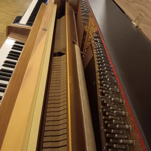 Moderator eines Seiler Klavier Mondial 116 
